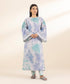 Unstitched Women's Embroidered Lawn Multi Shirt Trousers